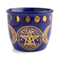 Pentacle/Triple Moon Smudge Bowl